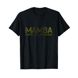 Jobs Not Finished Basketball Court Legend Motivation T-Shirt